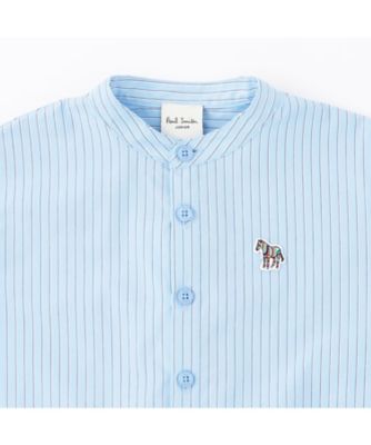 ノーカラーストライプ長袖シャツ 4161202 | Paul Smith Junior
