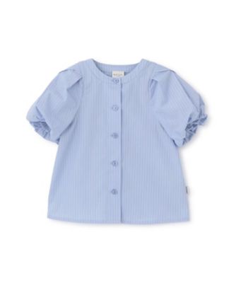 ＜Paul Smith Junior (Baby&Kids)＞ストライプ半袖ブラウス　４１６１２０４