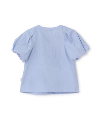 ストライプ半袖ブラウス 4161204 | Paul Smith Junior