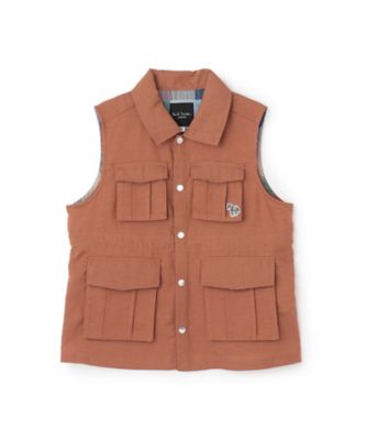 Paul Smith Junior (Baby&Kids)/ポール・スミス ジュニア ノースリーブサファリシャツ　４１６１２０６