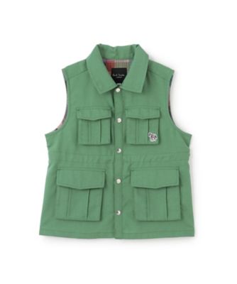 ノースリーブサファリシャツ 4161206 | Paul Smith Junior