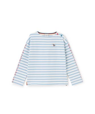 ＜Paul Smith Junior (Baby&Kids)＞袖ロゴボーダー長袖Ｔシャツ　４１６１２１０