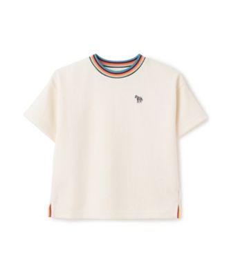 Paul Smith Junior (Baby&Kids)/ポール・スミス ジュニア アーティストストライプリブ半袖Ｔシャツ　４１６１２１２