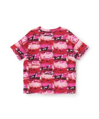 ロゴペイント総柄半袖Tシャツ 4161216 | Paul Smith Junior