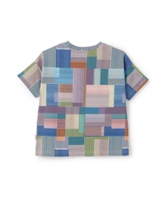 ランダムチェック半袖Tシャツ 4161223 | Paul Smith Junior