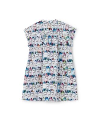 Paul Smith カラフルフォトプリント シャツワンピース Paul Smith - PS Paul Smith 風景画プリント 洗える シャツワンピの