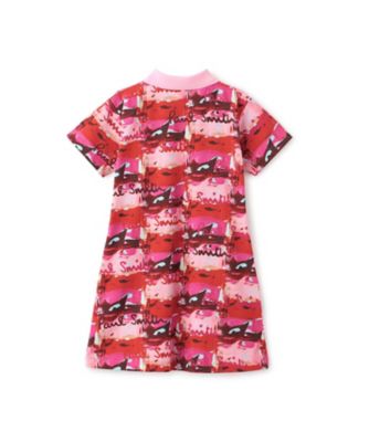ロゴペイント総柄ポロワンピース 4161355 | Paul Smith Junior
