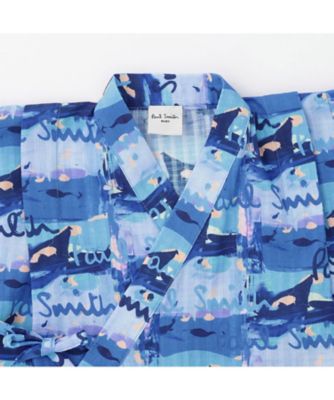 ロゴペイント総柄甚平オール 4161603 | Paul Smith Junior 