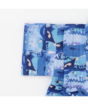 ロゴペイント総柄甚平オール 4161603 | Paul Smith Junior