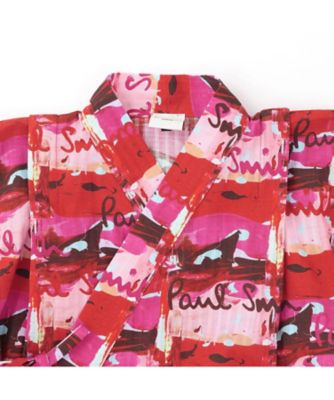 ロゴペイント総柄甚平 4161604 | Paul Smith Junior (Baby&Kids Paul Smith JUNIOR ロゴ総柄甚平 100-110cm