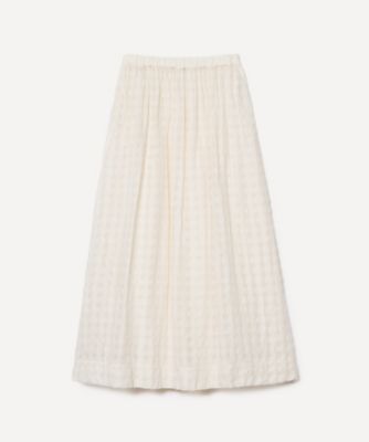 ＜PRISTINE (Women)＞シャドウチェックギャザースカート　４１６６７９