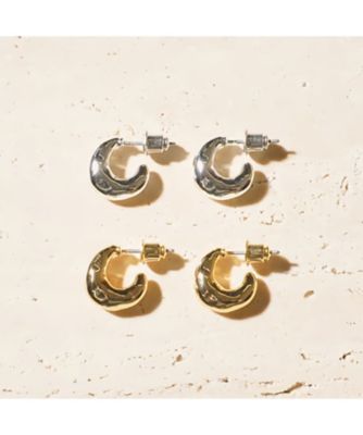 ＜Soierie (Women) ＞Ｄｒｏｐ　ｓｌｉｍ　ｐｉｅｒｃｅ　４３１－０２５