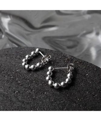 ＜Soierie (Women) ＞ｎｏｒｍｅ　ｂａｌｌ　ｃｈａｉｎ　ｐｉｅｒｃｅ　／　ｌａｒｇｅ　（２ｐ）　４３１－３４９