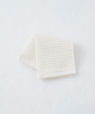 ＜PRISTINE (Women)＞ワッフルウォッシュタオル　４３８５０８