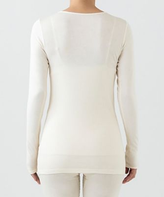 プリスティン コットンリネンツイル長袖プルオーバー 春夏に人気の