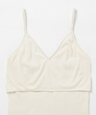 カップ付テレコキャミソール 443020 | PRISTINE (Women