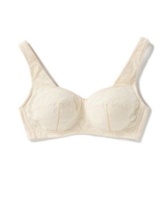 ＜PRISTINE (Women)＞ハッピーサイズ　エンブロイダリーブラ　４４４５０８