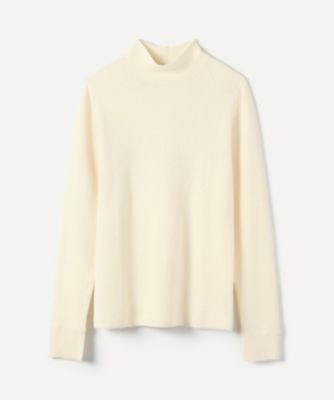 ＜PRISTINE (Women)＞パンケーキニット　ハイネックプルオーバー　４４８５１４