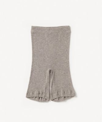 ＜PRISTINE (Women)＞ヤクコットンテレコ三分丈ボトム　Ｍ　４４９５１４