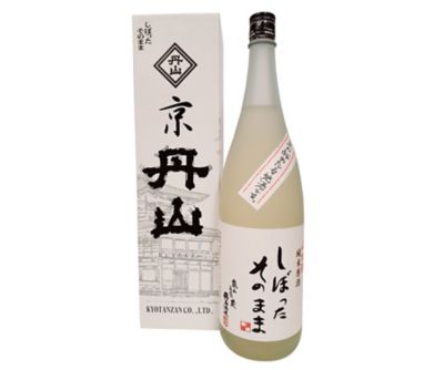 丹山酒造＞しぼったそのまま純米原酒 １８００ｍｌ｜丹山酒造/タンザン