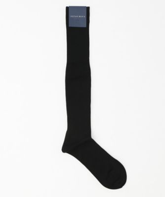 ＜ISETAN MEN’S (Men)＞【靴下おまとめ】Ｌサイズ　リブ編みハイソックス