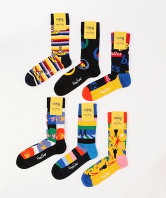 ギフトボックス／クルーソックス６足セット