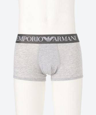 ＜三越伊勢丹/公式＞ EMPORIO ARMANI (Men雑貨etc)/エンポリオ アルマーニ ショートボクサーパンツ 前閉じ 94ミドルグレ- パンツ・ショーツ【三越伊勢丹/公式】