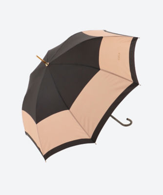 バイカラー　雨用長傘