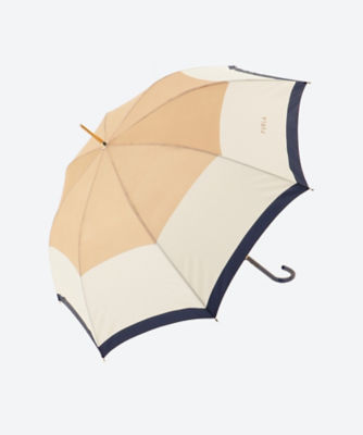 バイカラー　雨用長傘