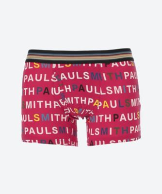 ＜三越伊勢丹/公式＞ Paul Smith (Men)/ポール・スミス ショートボクサーパンツ 前開き ピンク パンツ・ショーツ【三越伊勢丹/公式】