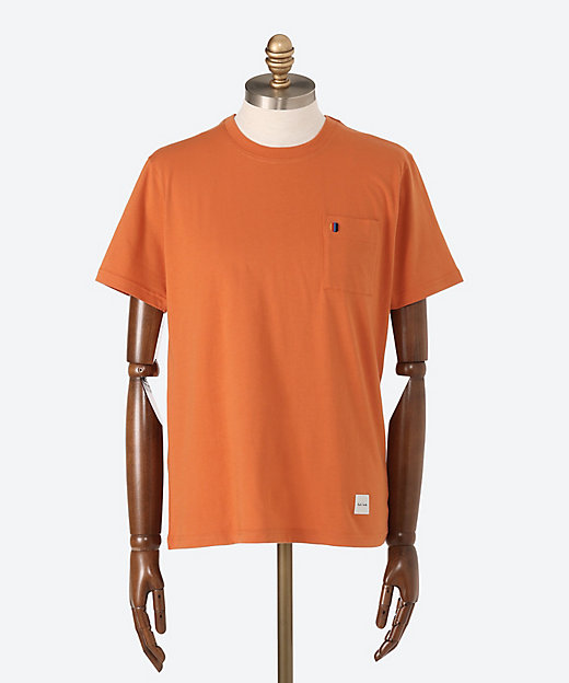 ＜三越伊勢丹/公式＞ 半袖クルーネックTシャツ 024オレンジ ルームウェア画像