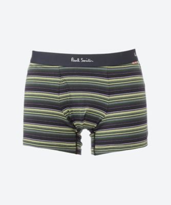 Paul Smith (Men)/ポール・スミス 先染ショートボクサー 前開き 304366 グリーン パンツ・ショーツ【三越伊勢丹/公式】