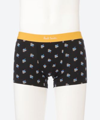 Paul Smith (Men)/ポール・スミス プリントローライズボクサー 前閉じ 304458 ブラック パンツ・ショーツ【三越伊勢丹/公式】