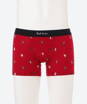 Paul Smith (Men)/ポール・スミス プリントショートボクサーパンツ 前開き 304586 026レッド パンツ・ショーツ【三越伊勢丹/公式】