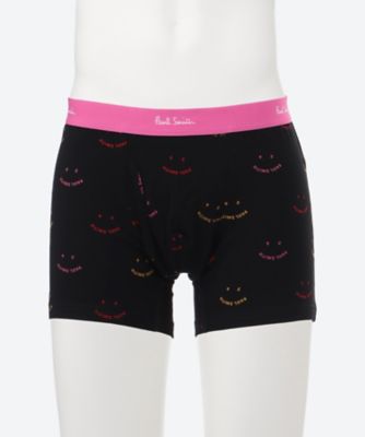 Paul Smith (Men)/ポール・スミス プリントショートボクサー 前開き 304593 019クロ パンツ・ショーツ【三越伊勢丹/公式】