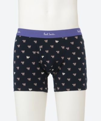 Paul Smith (Men)/ポール・スミス プリント前開きショートボクサー 304596 059ネービー パンツ・ショーツ【三越伊勢丹/公式】