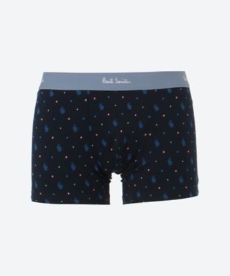 Paul Smith (Men)/ポール・スミス プリント前閉じローライズボクサー 304461 059ネービー パンツ・ショーツ【三越伊勢丹/公式】