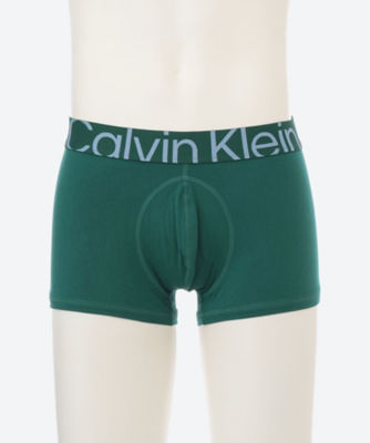 ＜三越伊勢丹/公式＞ Calvin Klein (Men)/カルバン・クライン ボクサーパンツ 前閉じ Low Rise Trunk 085ミドリ パンツ・ショーツ【三越伊勢丹/公式】