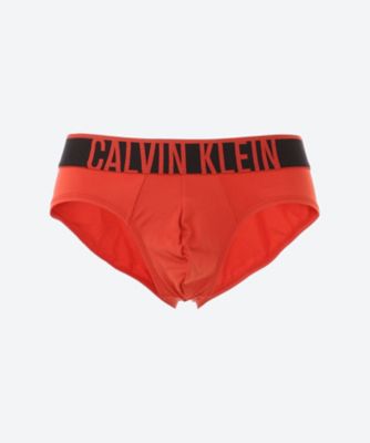 Calvin KLEIN (Men)/カルバン・クライン ブリーフ 026レッド M 本体:ナイロン85%、ポリウレタン15%ウエストバンド:ナイロン59%、ポリエステル28%、ポリウレタン13% メンズ パンツ・ショーツ