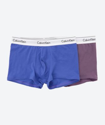 ＜Calvin Klein (Men)＞ボクサーパンツ　Ｔｒｕｎｋ　２ＰＫ　前閉じ