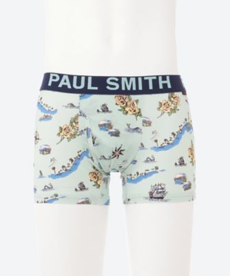 ＜三越伊勢丹/公式＞ Paul Smith (Men)/ポール・スミス ショートボクサーパンツ 前開き 085グリーン パンツ・ショーツ【三越伊勢丹/公式】