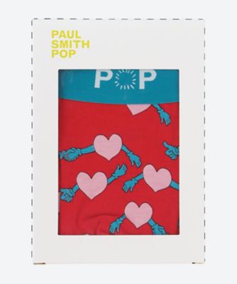 プリントショートボクサー 前開き 825826 | Paul Smith