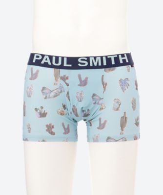 新品 未使用 ポールスミス Paul Smith ボクサーパンツ トランクス プリントショートボクサーパンツ 前開き 825408 | Paul
