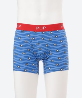 Paul Smith (Men)/ポール・スミス プリントショートボクサー 前開き 825830 042サックス パンツ・ショーツ【三越伊勢丹/公式】