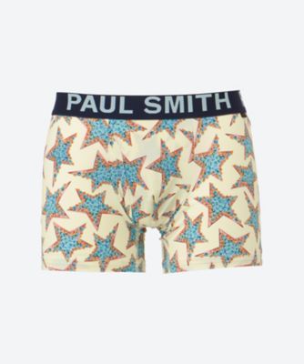 Paul Smith (Men)/ポール・スミス プリント前開きショートボクサー 825415 060キイロ パンツ・ショーツ【三越伊勢丹/公式】
