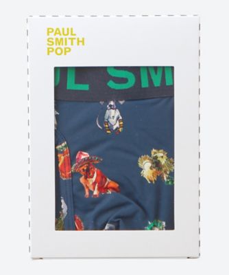 プリント前開きショートボクサー 825416 | Paul Smith (Men