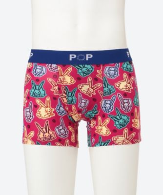 Paul Smith (Men)/ポール・スミス プリント前開きショートボクサー 825832 020ピンク パンツ・ショーツ【三越伊勢丹/公式】