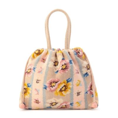 ＜FEILER＞アネモネパドドゥ　手付き巾着