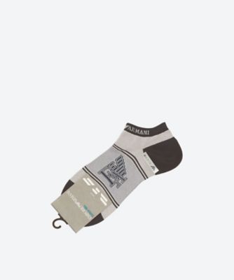 ＜EMPORIO ARMANI (Men雑貨etc)＞【靴下おまとめ】ショート丈　カジュアルソックス