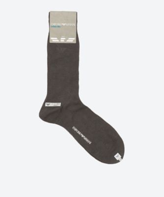 ＜EMPORIO ARMANI (Men雑貨etc)＞【靴下おまとめ】クルー丈ビジネスソックス